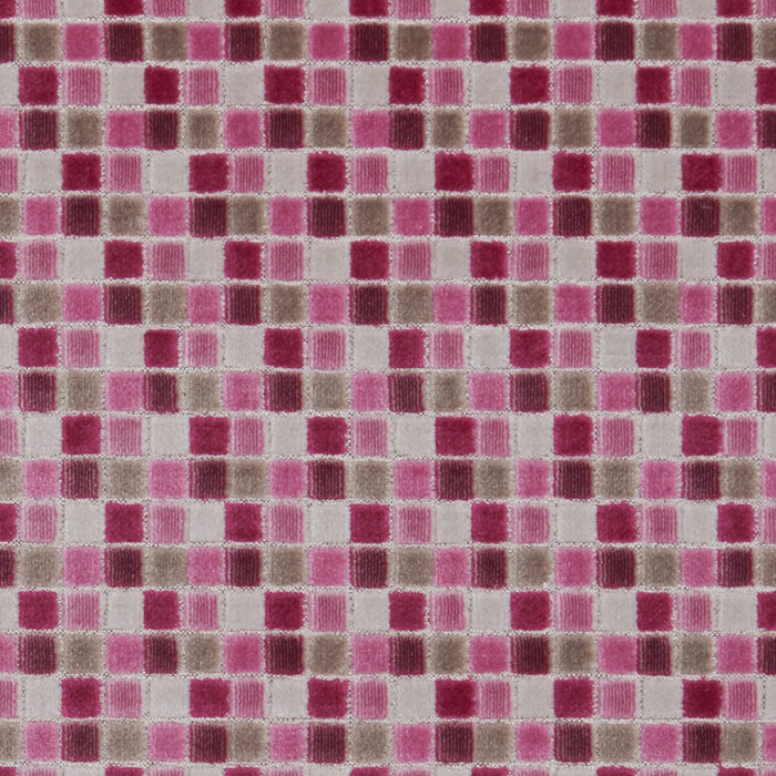 Clarke & Clarke Tribeca Orchid Fabric F1086/07.CAC.0