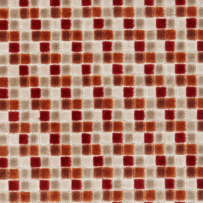 Clarke & Clarke Tribeca Spice Fabric Sample F1086/08.CAC.0