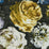 Clarke & Clarke Floretta Mineral/Charcoal Fabric Sample F1088/04.CAC.0