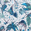 Clarke & Clarke Audubon Jungle Fabric Sample F1108/03.CAC.0