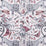 Clarke & Clarke Extinct Pink Fabric Sample F1109/05.CAC.0
