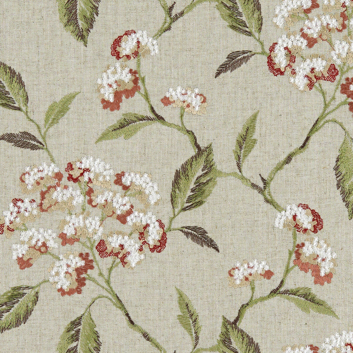 Clarke & Clarke Summerby Spice Fabric Sample F1125/06.CAC.0