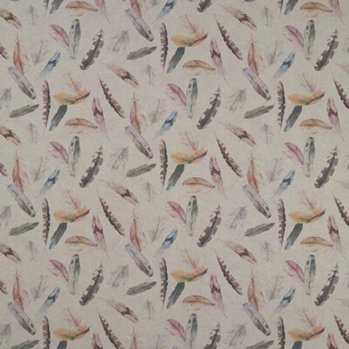 Clarke & Clarke Feather Nica Cream Fabric Sample F1153/01.CAC.0