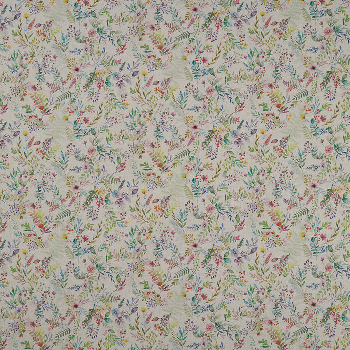 Clarke & Clarke Forget Me Not Linen Fabric Sample F1161/01.CAC.0