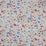 Clarke & Clarke Lolita Multi/Cream Fabric Sample F1164/01.CAC.0