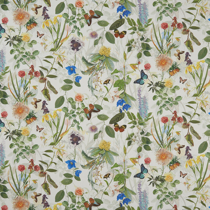 Clarke & Clarke Secret Garden Cream Fabric Sample F1173/01.CAC.0
