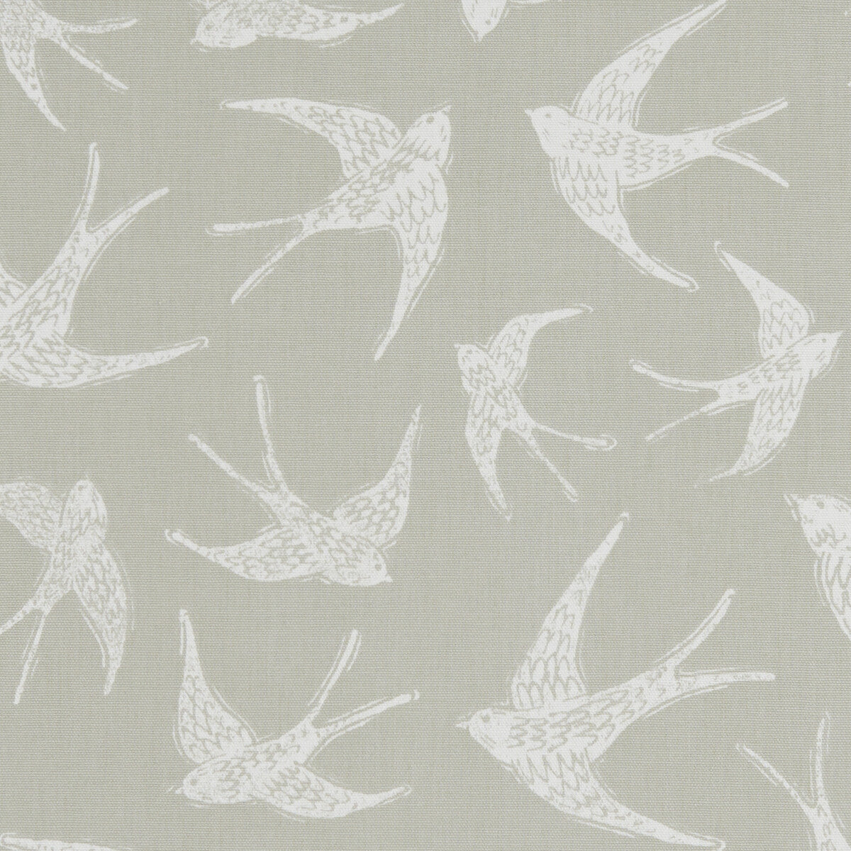 Clarke & Clarke Fly Away Taupe Fabric Sample F1187/07.CAC.0