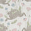 Clarke & Clarke March Hare Pastel Fabric Sample F1190/03.CAC.0