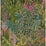 Cole & Son Cascade Velvet Leaf Green Fabric F121/3016.CS.0