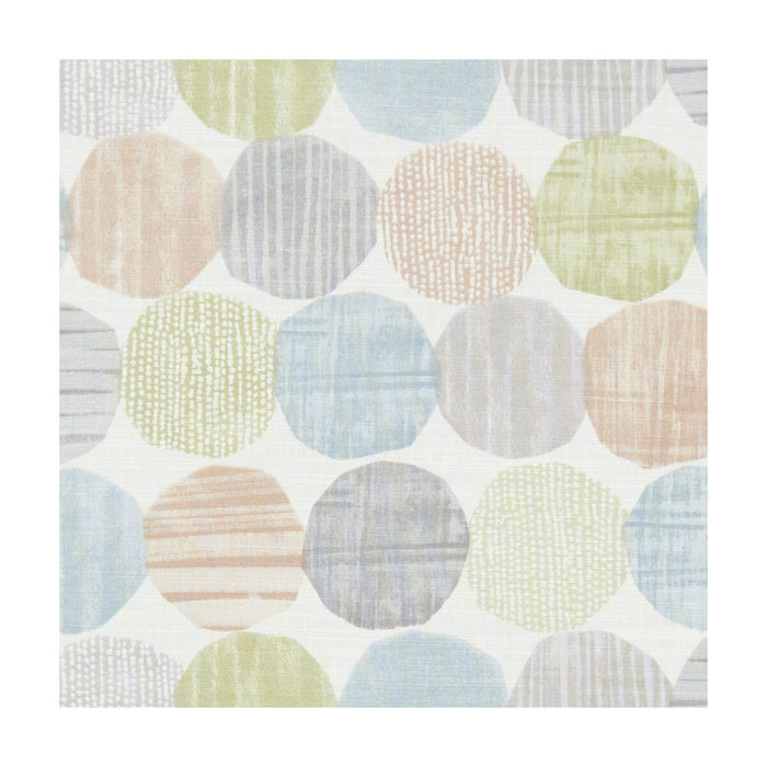 Clarke & Clarke Stepping Stones Pastel Fabric Sample F1235/04.CAC.0