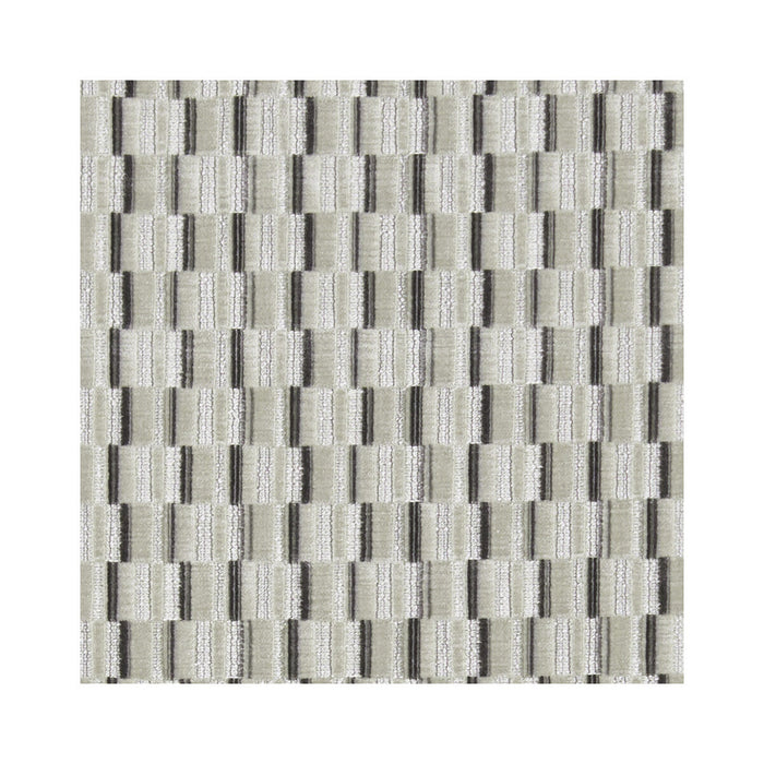 Clarke & Clarke Cubis Stone Fabric Sample F1240/06.CAC.0