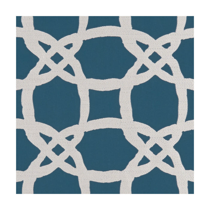 Clarke & Clarke Fascino Kingfisher Fabric Sample F1247/02.CAC.0