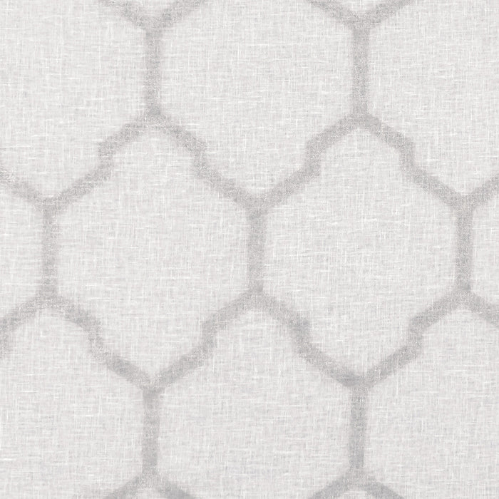 Clarke & Clarke Arturo Silver Fabric Sample F1286/02.CAC.0