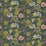 Clarke & Clarke Passiflora Emerald Velvet Fabric Sample F1304/07.CAC.0