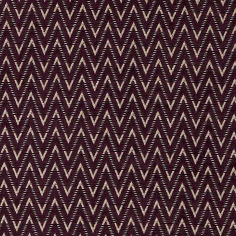 Clarke & Clarke Zion Damson Fabric Sample F1324/03.CAC.0