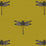 Clarke & Clarke Azure Ochre Fabric Sample F1327/04.CAC.0
