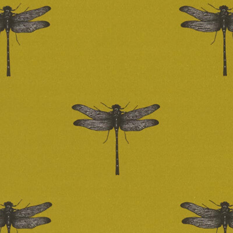 Clarke & Clarke Azure Ochre Fabric Sample F1327/04.CAC.0