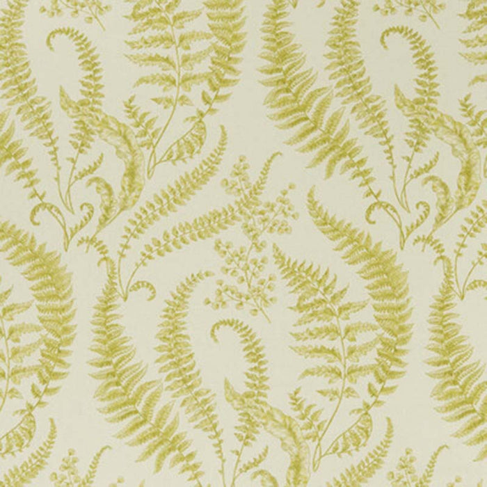 Clarke & Clarke Folium Chartreuse Fabric Sample F1328/01.CAC.0
