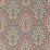 Clarke & Clarke Persia Denim/Raspberry Fabric Sample F1332/02.CAC.0