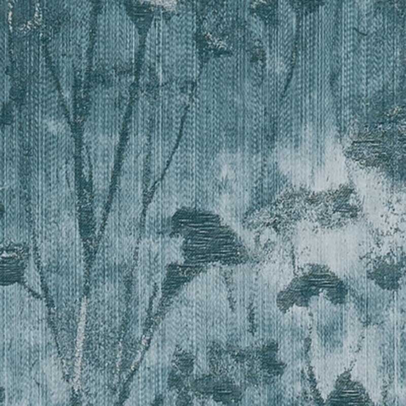 Clarke & Clarke Silhouette Kingfisher Fabric Sample F1338/04.CAC.0