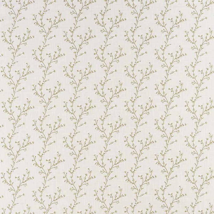 Clarke & Clarke Blossom Ivory Fabric Sample F1439/02.CAC.0