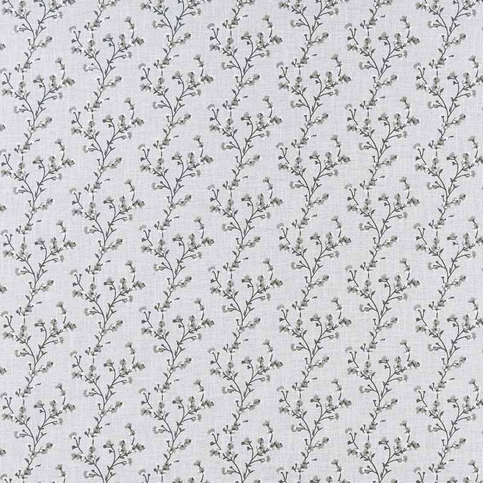 Clarke & Clarke Blossom Silver Fabric Sample F1439/04.CAC.0