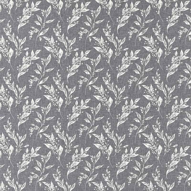 Clarke & Clarke Eternal Charcoal Fabric Sample F1440/01.CAC.0