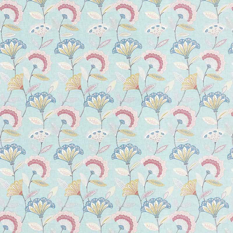 Clarke & Clarke Bohemia Mineral/Blush Fabric Sample F1462/04.CAC.0