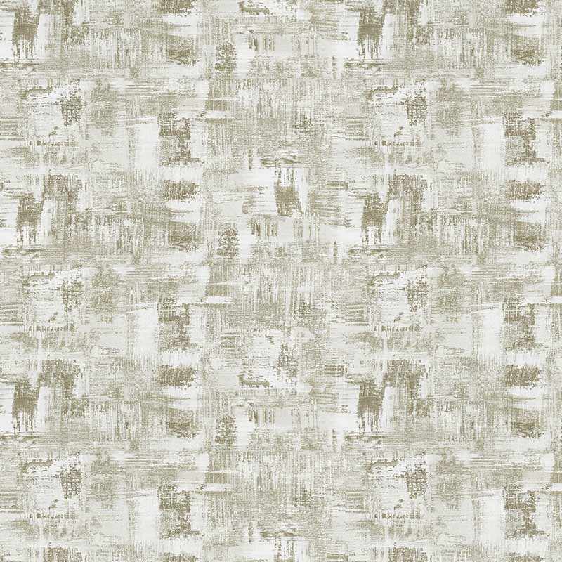 Clarke & Clarke Tessellati Natural/Gilver Fabric Sample F1472/03.CAC.0