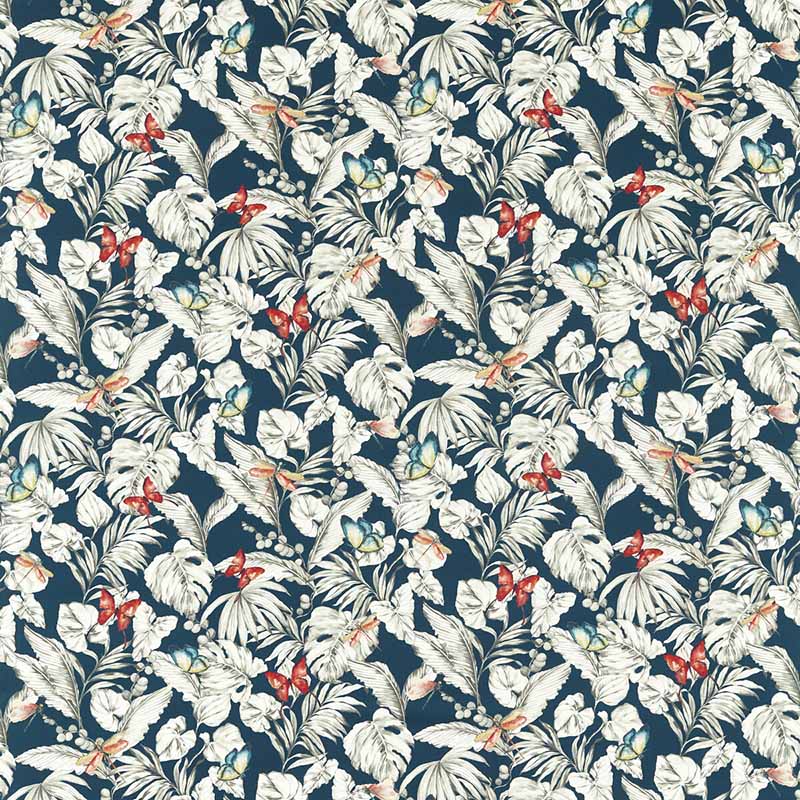 Clarke & Clarke Acadia Midnight Fabric Sample F1513/03.CAC.0
