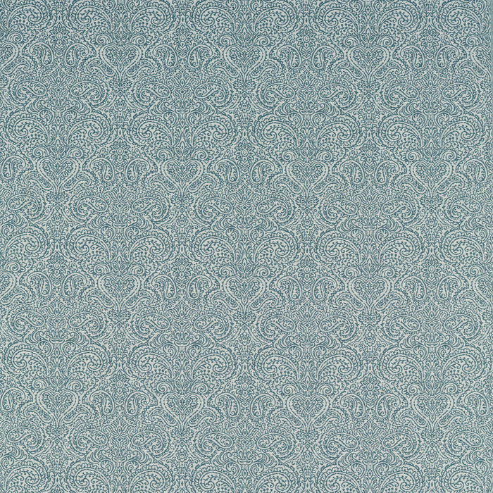 Clarke & Clarke Ada Teal Fabric Sample F1540/06.CAC.0