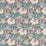 Clarke & Clarke Lucienne Teal Fabric Sample F1542/04.CAC.0