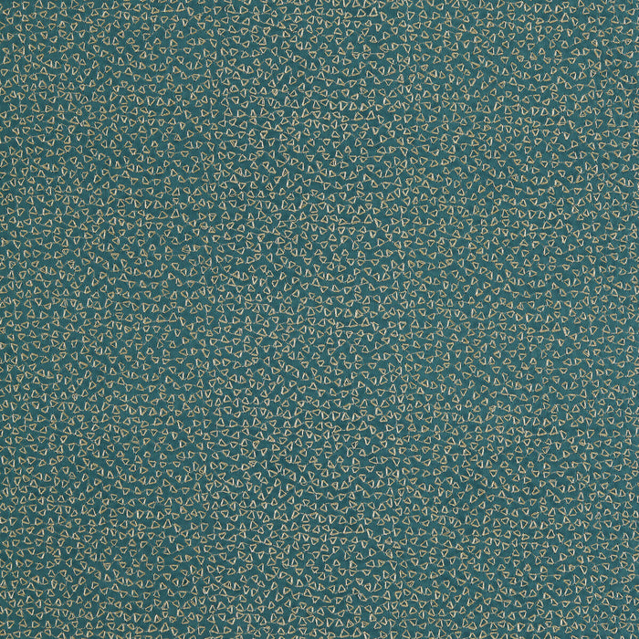Clarke & Clarke Ricamo Teal Fabric Sample F1548/06.CAC.0