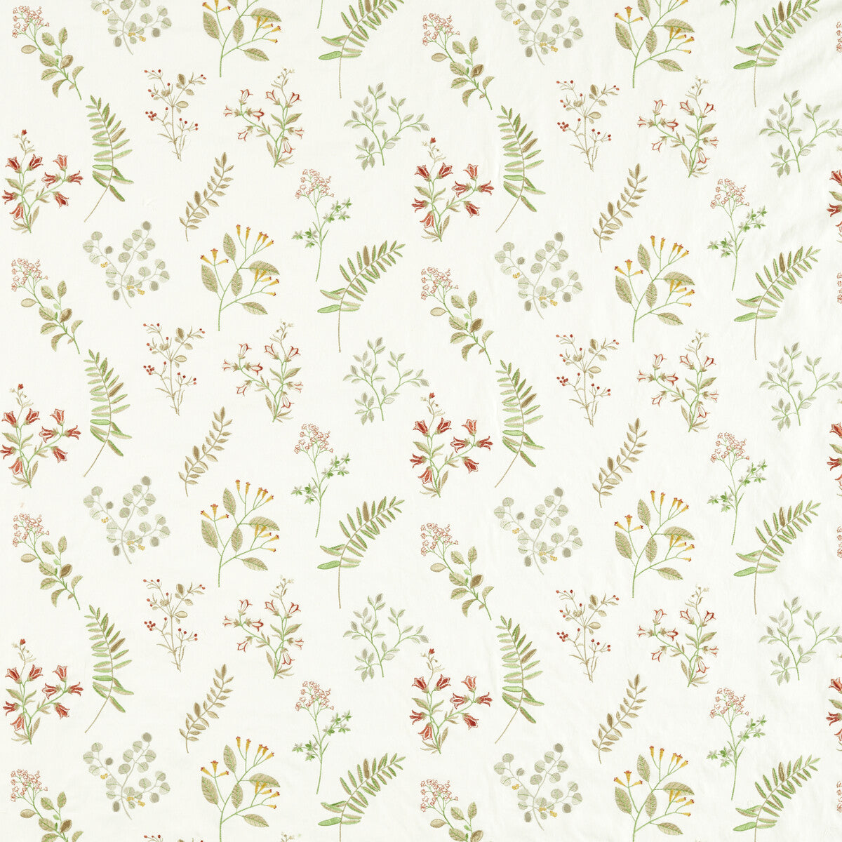 Clarke & Clarke Brigitte Spice Fabric Sample F1554/04.CAC.0