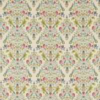 Clarke & Clarke Gawthorpe Forest/Linen Fabric F1558/02.CAC.0