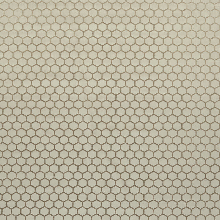 Clarke & Clarke Hexa Stone Fabric Sample F1565/07.CAC.0