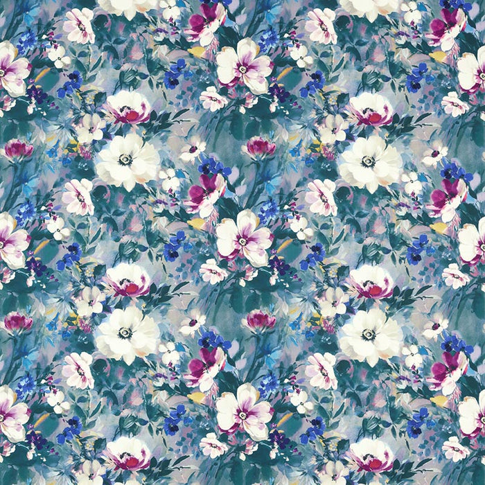 Clarke & Clarke Rugosa Damson Velvet Fabric F1574/01.CAC.0