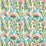 Clarke & Clarke Hydrangea Spice/Forest Fabric Sample F1576/04.CAC.0