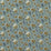 Clarke & Clarke Tonquin Chartreuse/Denim Emb Fabric Sample F1580/01.CAC.0