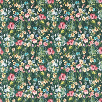 Clarke & Clarke Wild Meadow Forest Fabric F1596/03.CAC.0