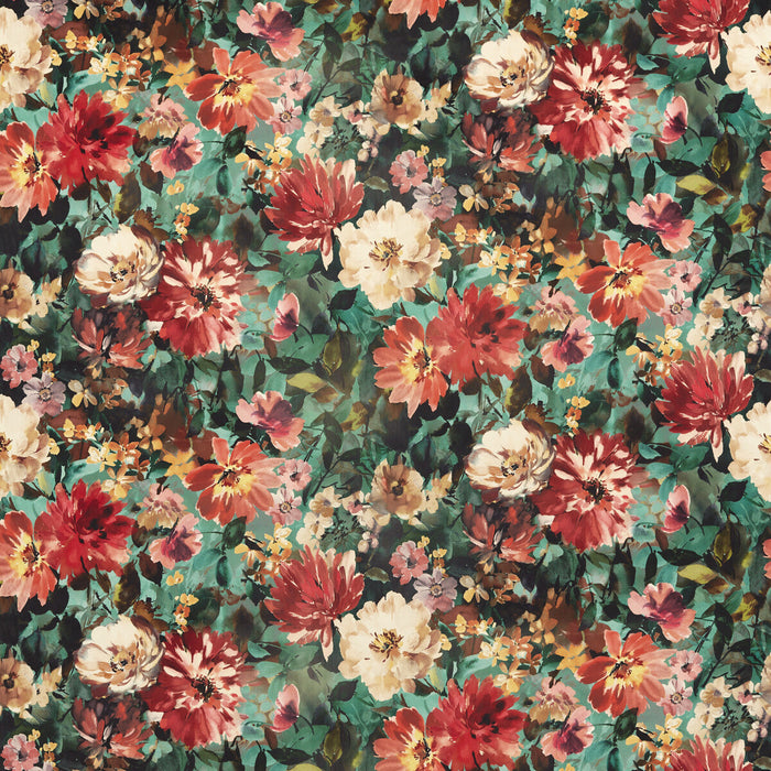 Clarke & Clarke Tahiti Antique/Mineral Velvet Fabric Sample F1610/02.CAC.0