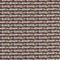 Clarke & Clarke Cosmic Midnight/Ruby Fabric F1616/02.CAC.0