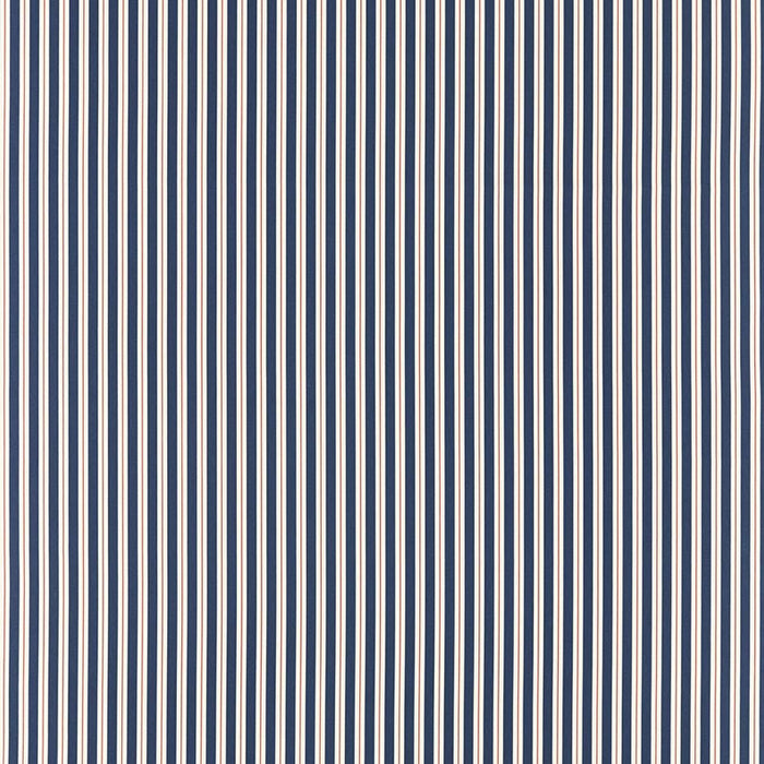 Clarke & Clarke Carousel Coral/Navy Fabric Sample F1636/01.CAC.0