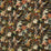 Clarke & Clarke Lilum Russet Noir Velvet Fabric Sample F1656/02.CAC.0