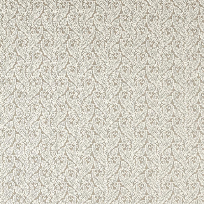 Clarke & Clarke Regale Ivory Mocha Fabric Sample F1659/02.CAC.0