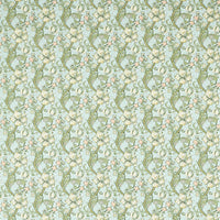 Clarke & Clarke Golden Lily Apple/Blush Fabric F1677/05.CAC.0