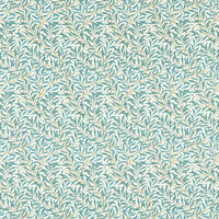 Clarke & Clarke Willow Boughs Teal Fabric F1679/05.CAC.0