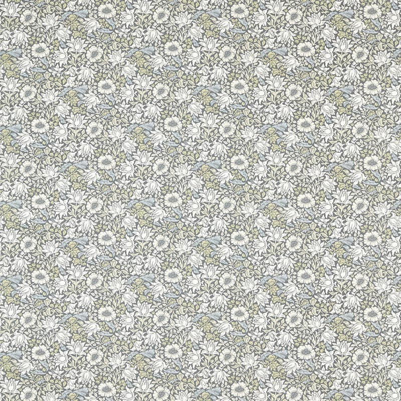 Clarke & Clarke Mallow Slate/Dove Fabric F1680/01.CAC.0