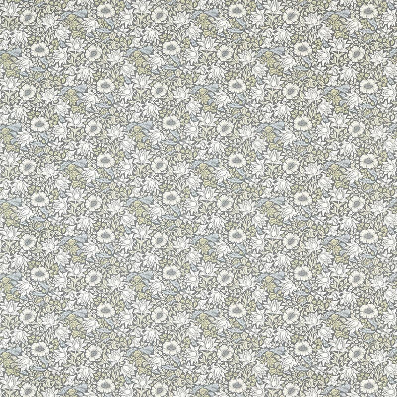 Clarke & Clarke Mallow Slate/Dove Fabric Sample F1680/01.CAC.0