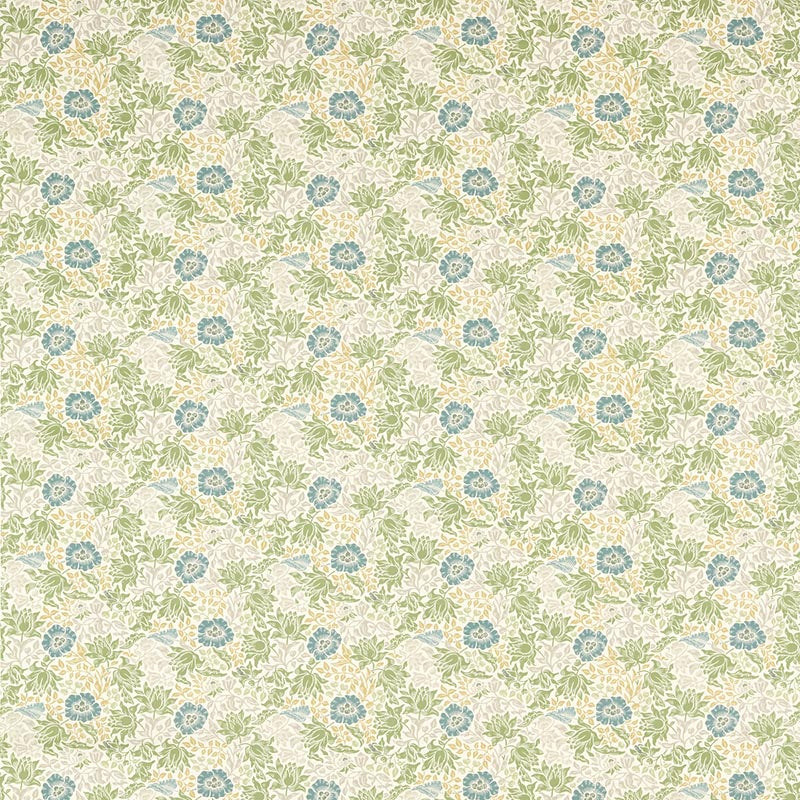 Clarke & Clarke Mallow Apple/Linen Fabric F1680/02.CAC.0